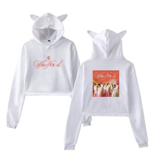 Twice With YOU-th Cropped Hoodie #1